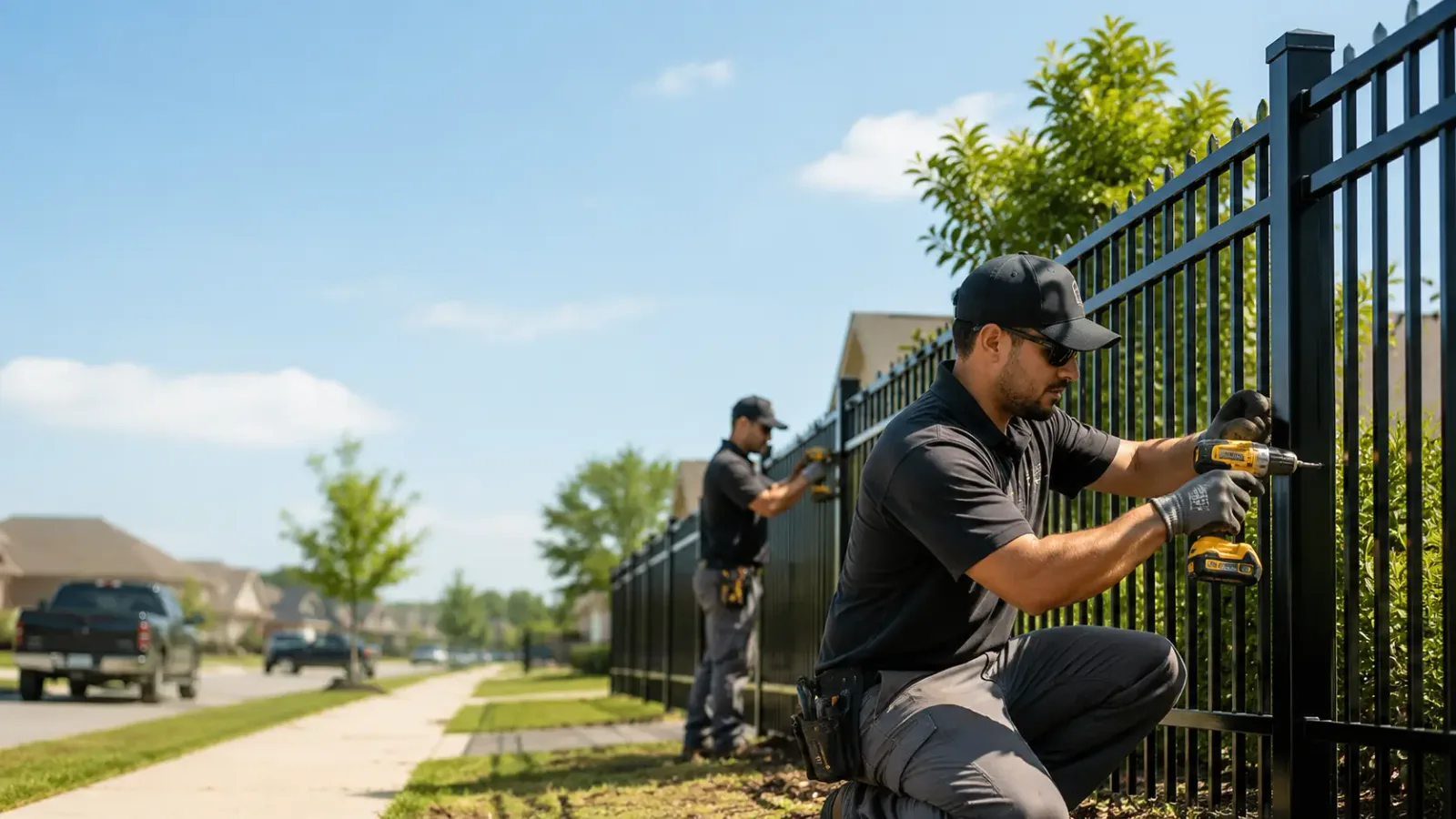 Metal Fence Installation in Garber, IA